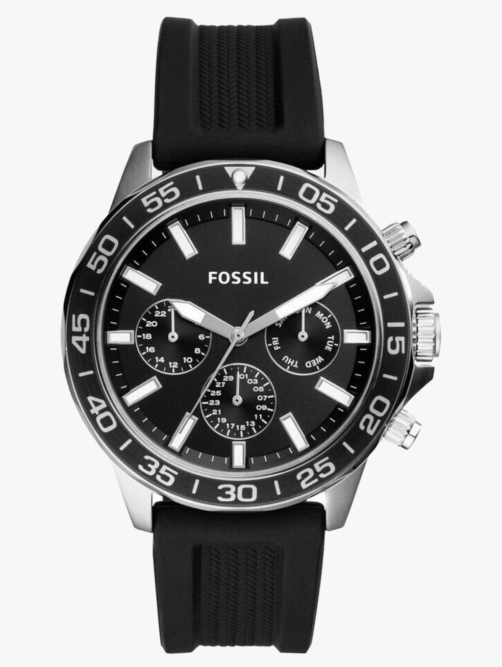 Fossil Stealth Bannon: Jet Black & Silver