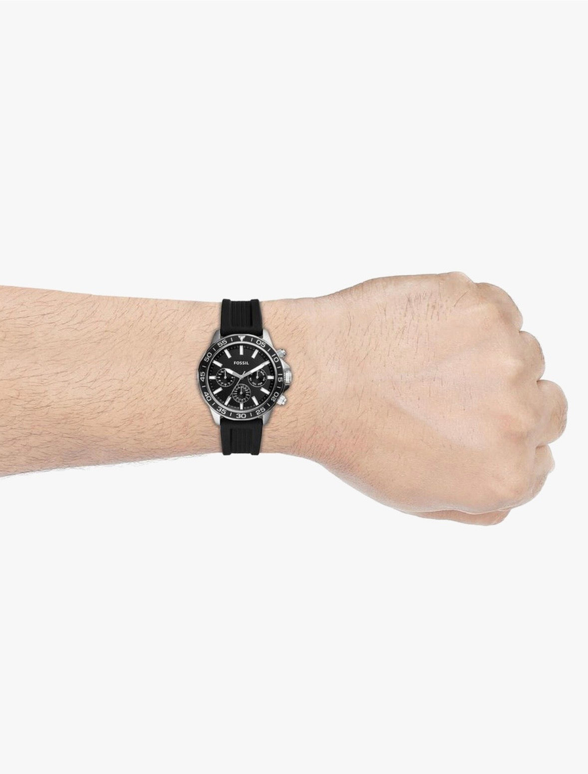 Fossil Stealth Bannon: Jet Black & Silver