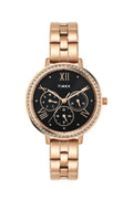 Timex Luxe: Rose Gold & Black