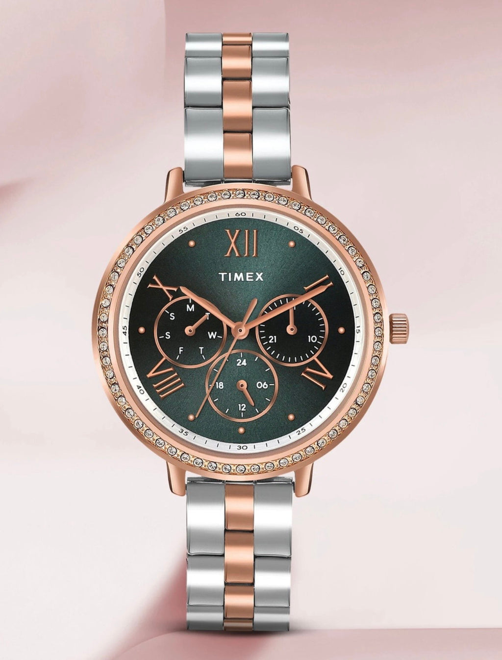 Timex Emerald Elite: Two-Tone Green
