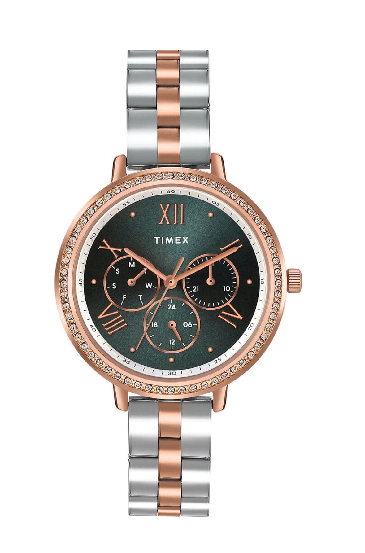 Timex Emerald Elite: Two-Tone Green