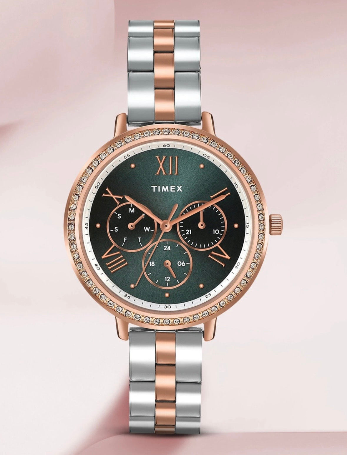 Timex Emerald Elite: Two-Tone Green