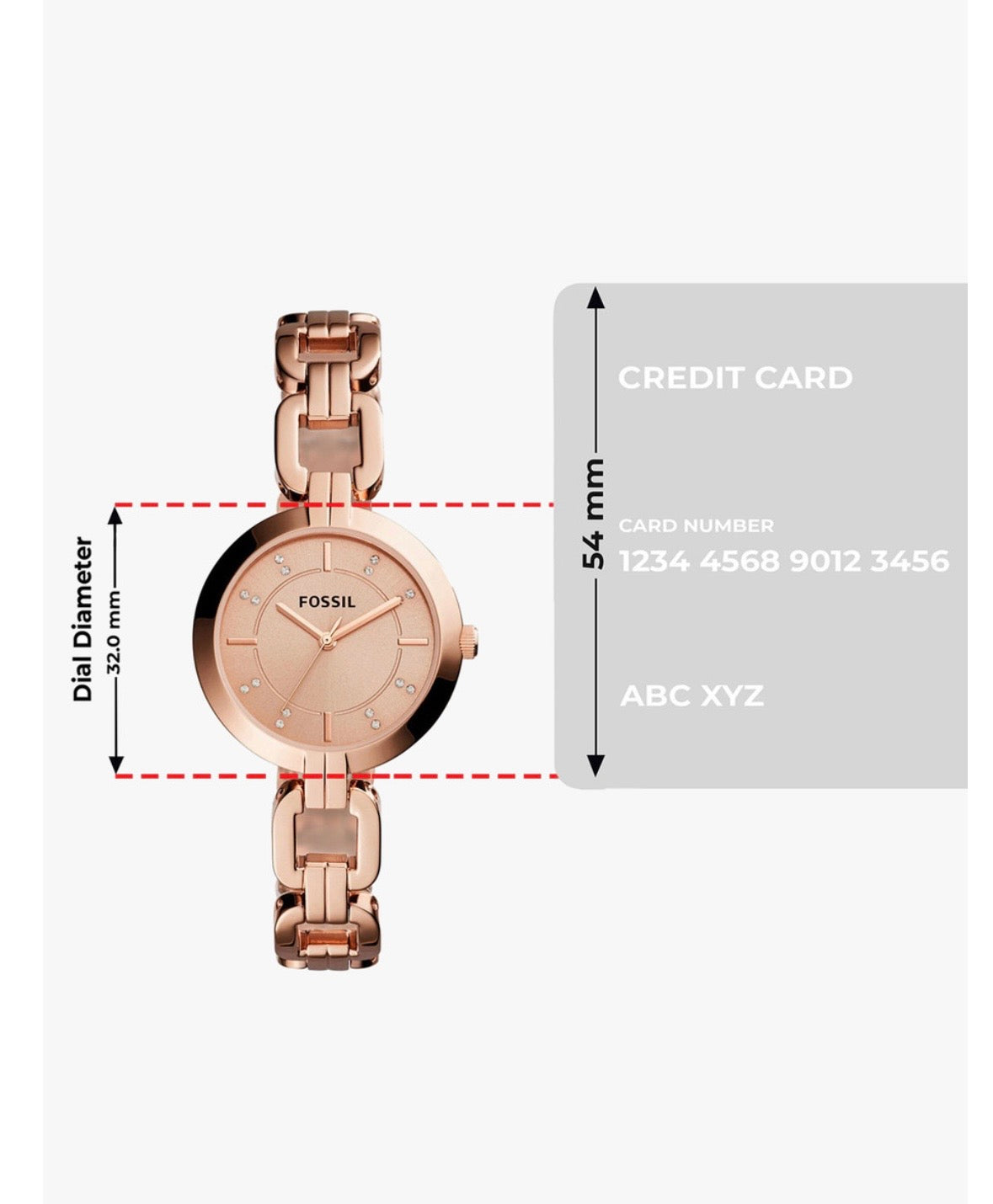 Fossil Luxe: Kerrigan Rose Gold