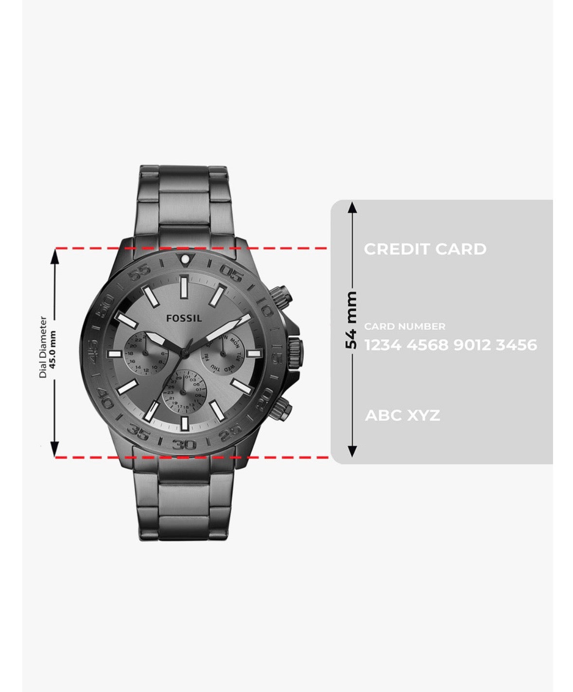 Fossil Ironclad: Smoke Grey