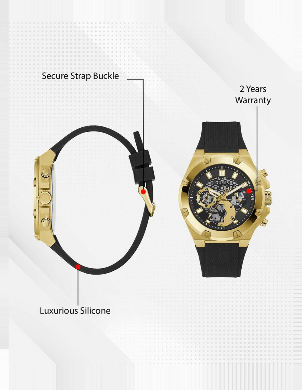 GUESS Apex: Gold Skeleton