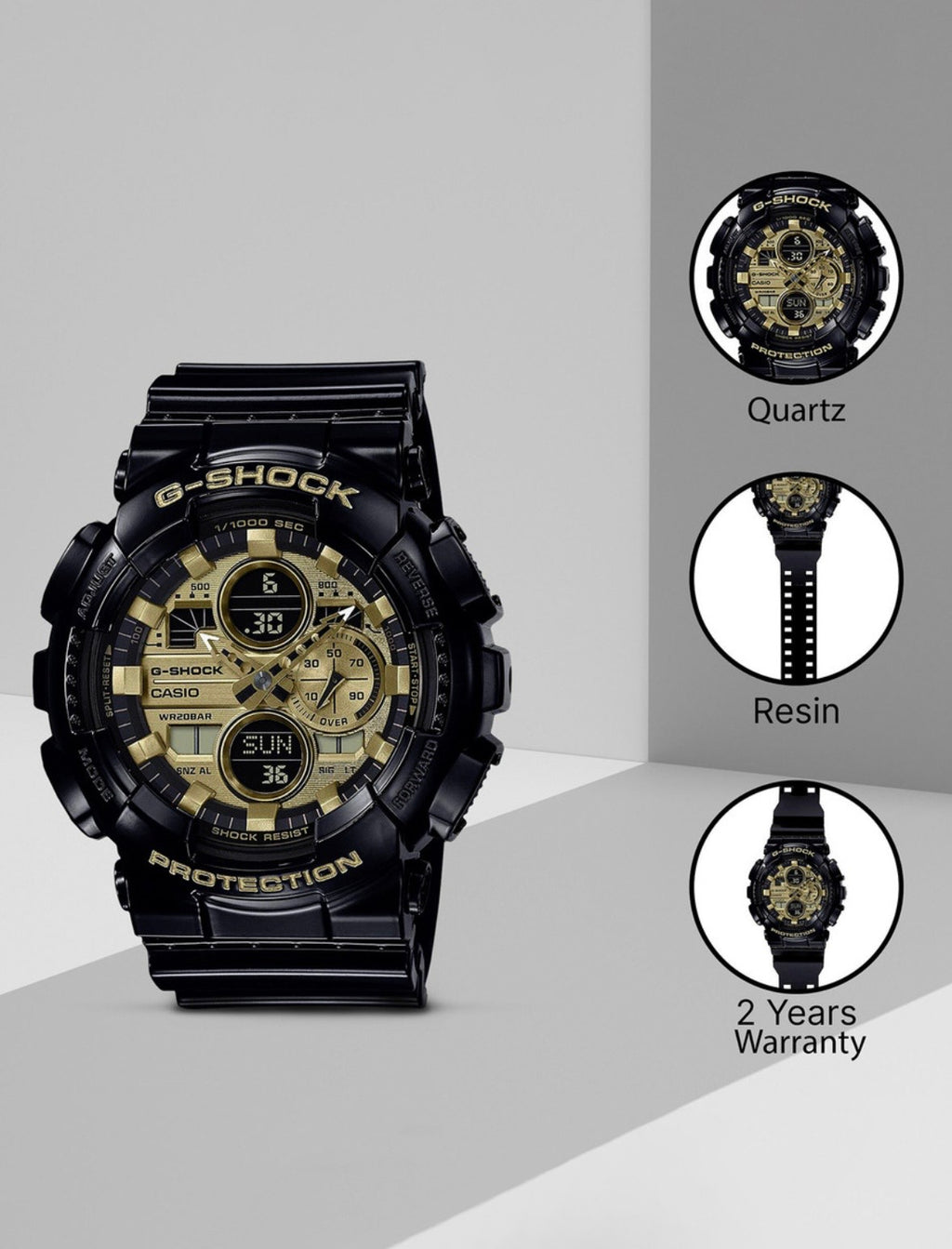 G-SHOCK: Stealth Gold