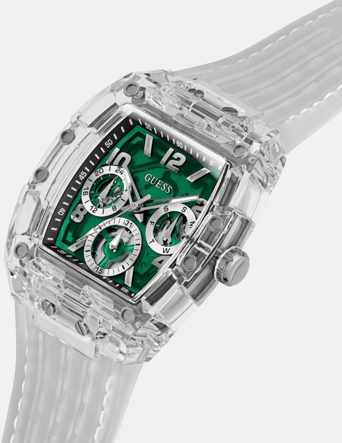 GUESS Crystal: Green Skeleton