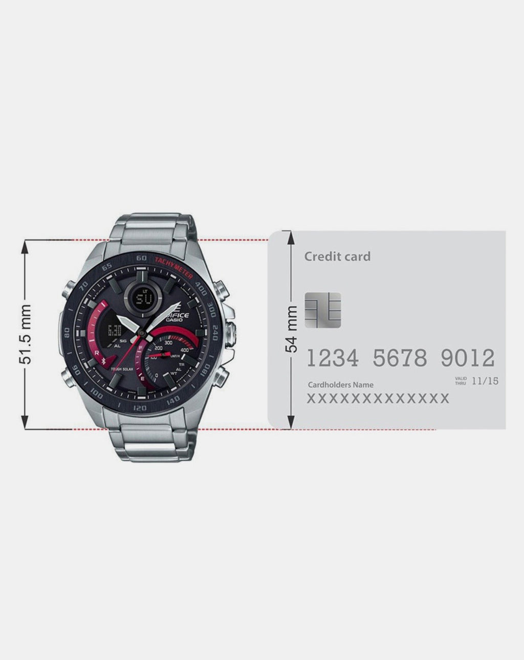Casio Edifice Velocity: Chrono