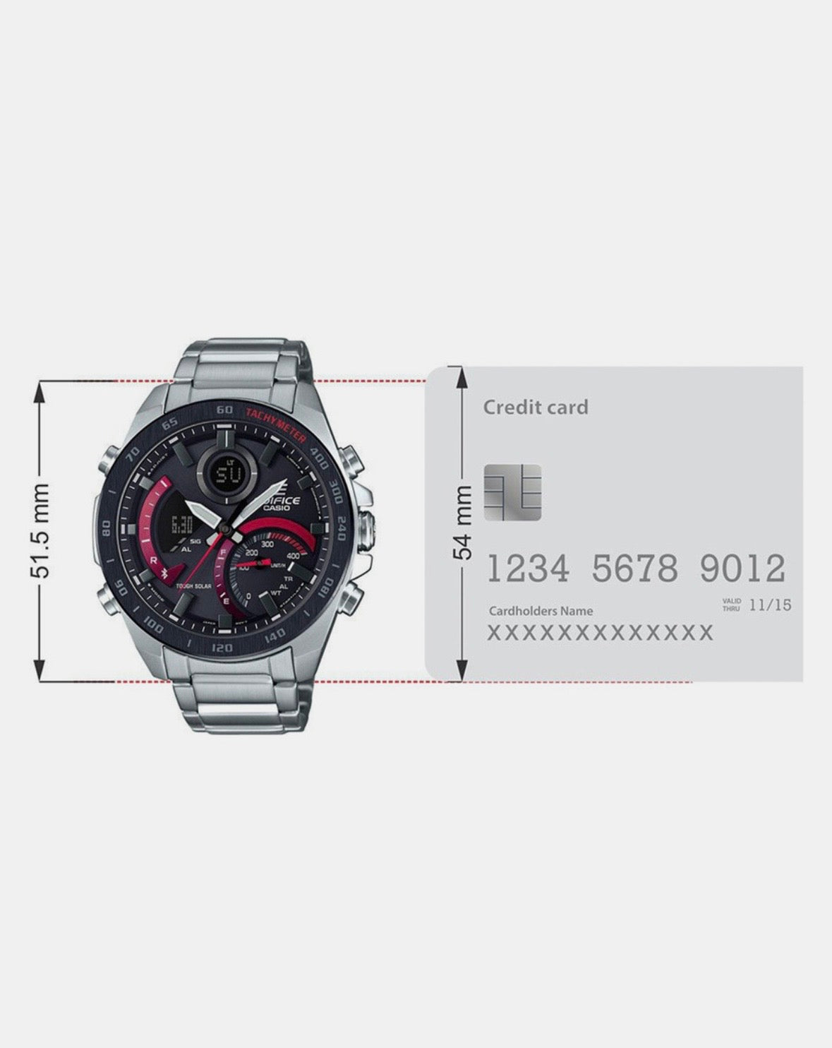Casio Edifice Velocity: Chrono