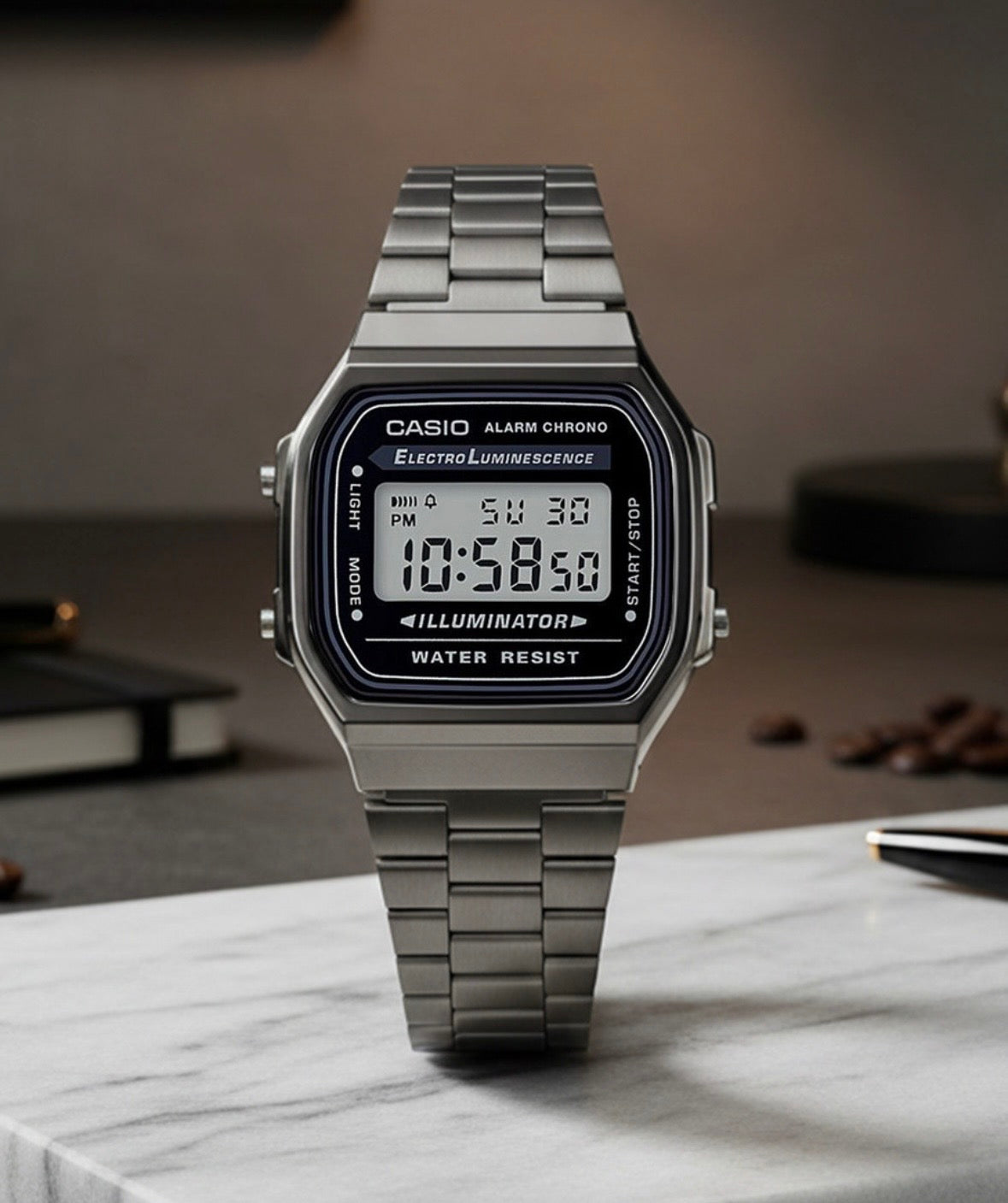 Casio Midnight Heritage: Stealth Black