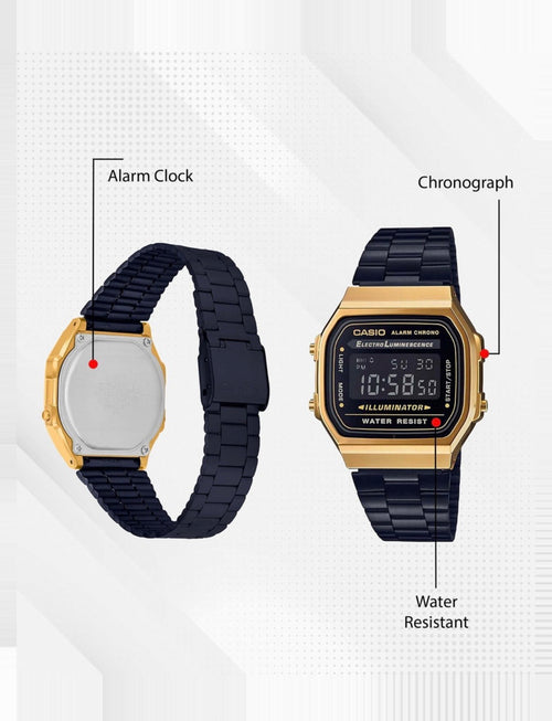 Casio Heritage: Black & Gold