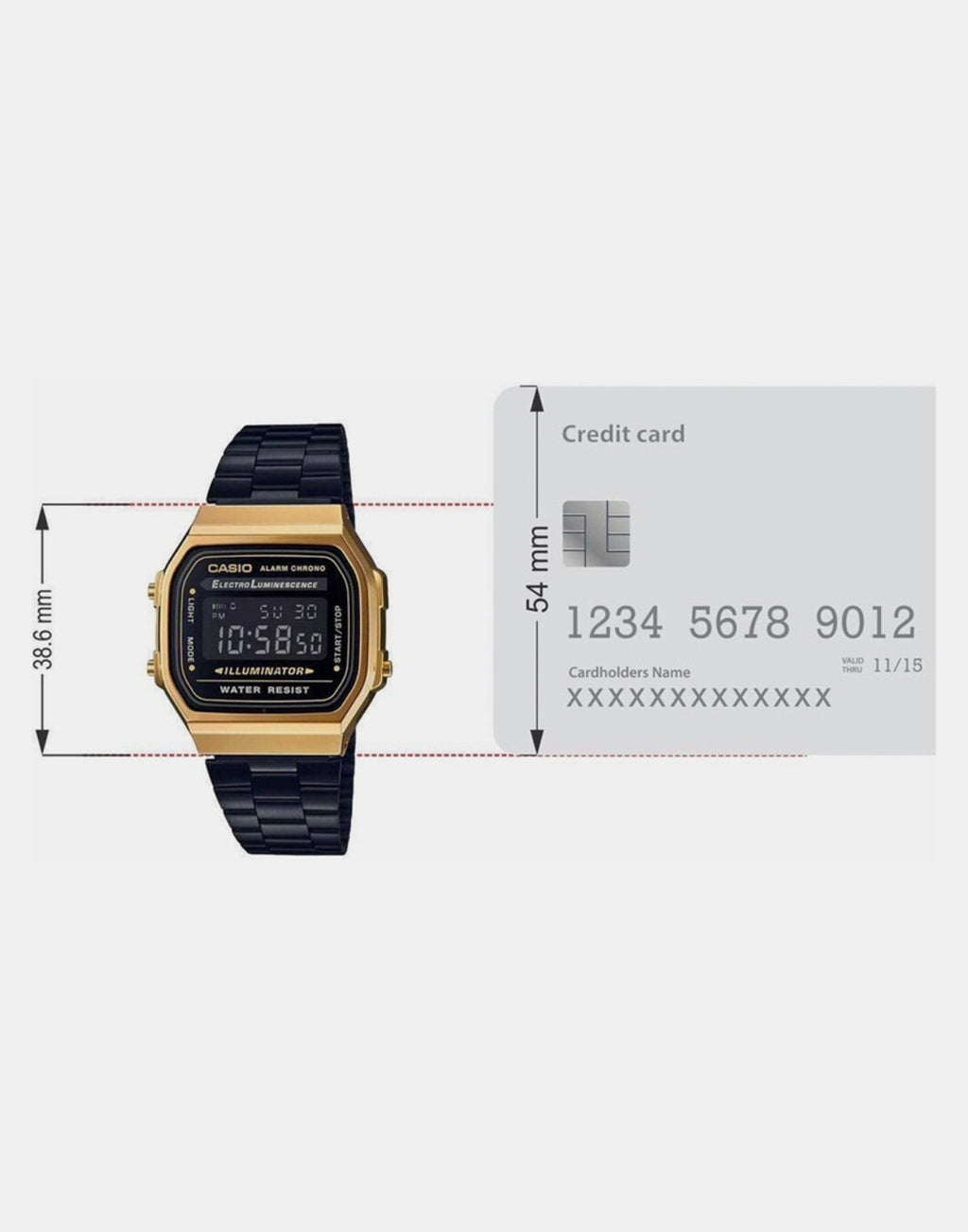 Casio Heritage: Black & Gold