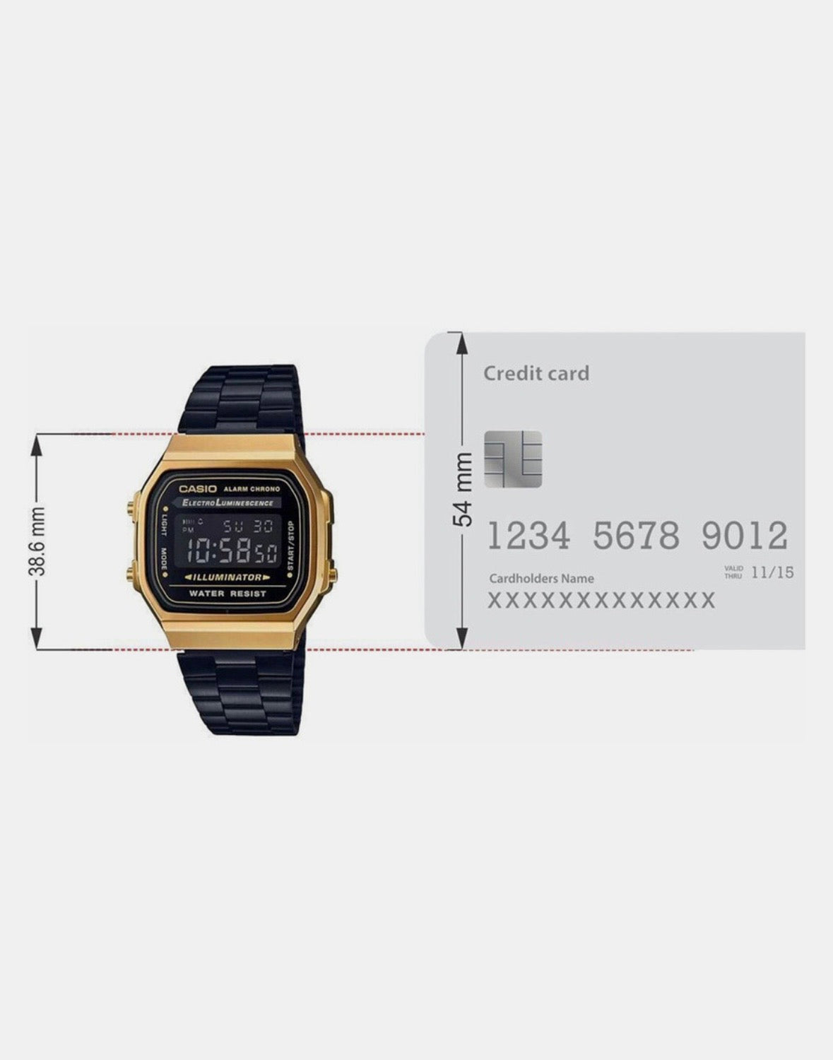 Casio Heritage: Black & Gold