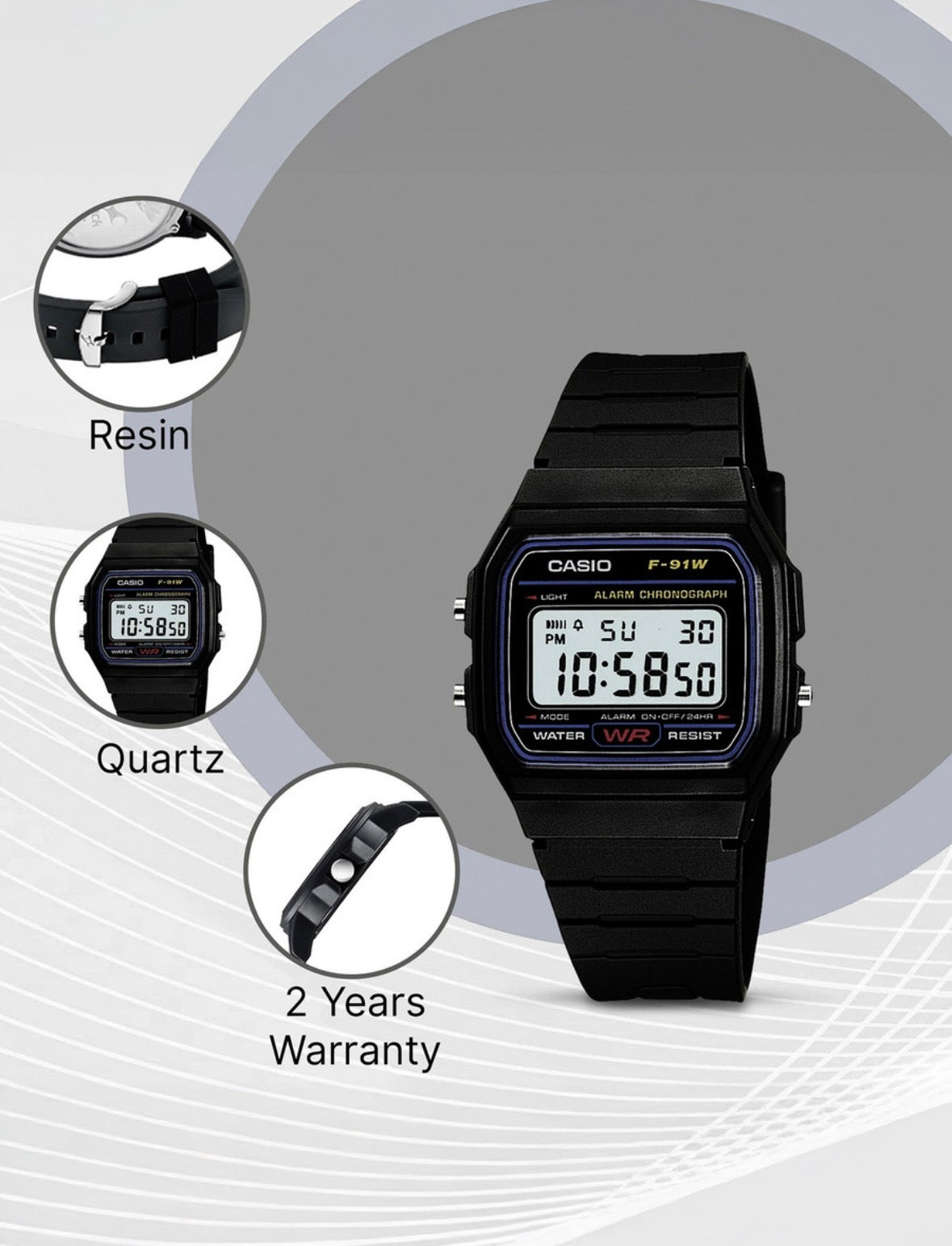 Casio Vintage: Original Black